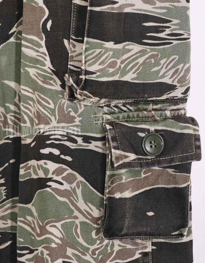 実物　シルバータイガー　タイガーストライプ　Asian Cut パンツ　退色あり　中古品