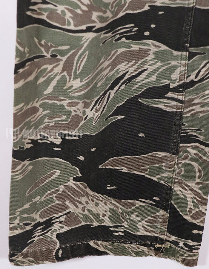 実物　シルバータイガー　タイガーストライプ　Asian Cut パンツ　退色あり　中古品