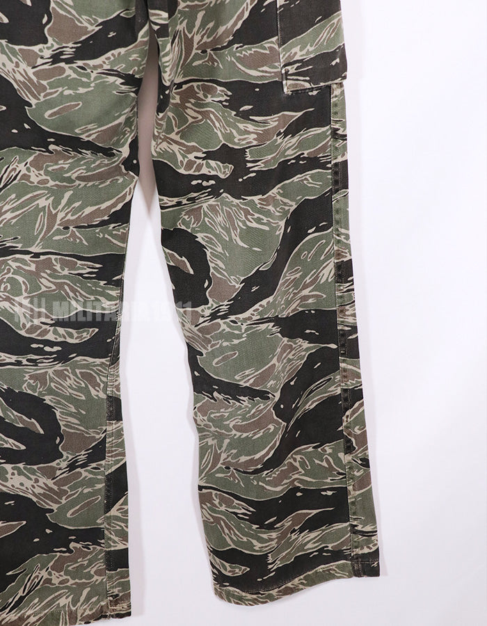 実物　シルバータイガー　タイガーストライプ　Asian Cut パンツ　退色あり　中古品