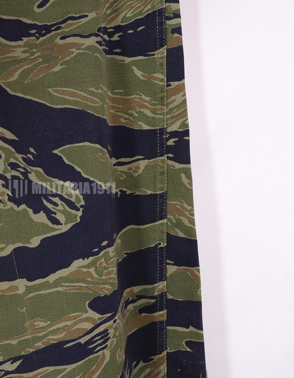 実物　ヘビーウェイト生地　タイガーストライプ　パンツ　中古品　ポケットなし