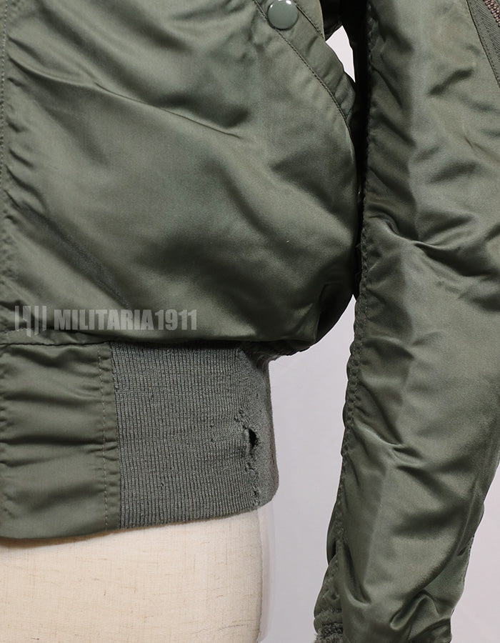 実物　1965年製　USAF L2-B フライトジャケット　パッチ付き（後付けあり）