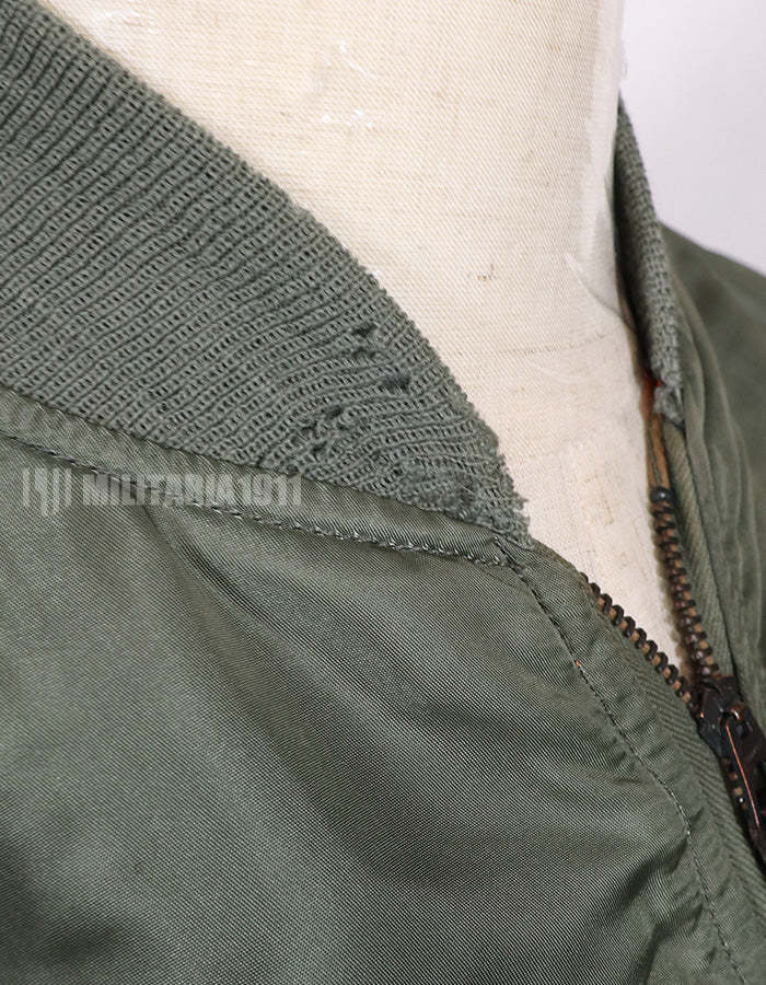 実物　1965年製　USAF L2-B フライトジャケット　パッチ付き（後付けあり）