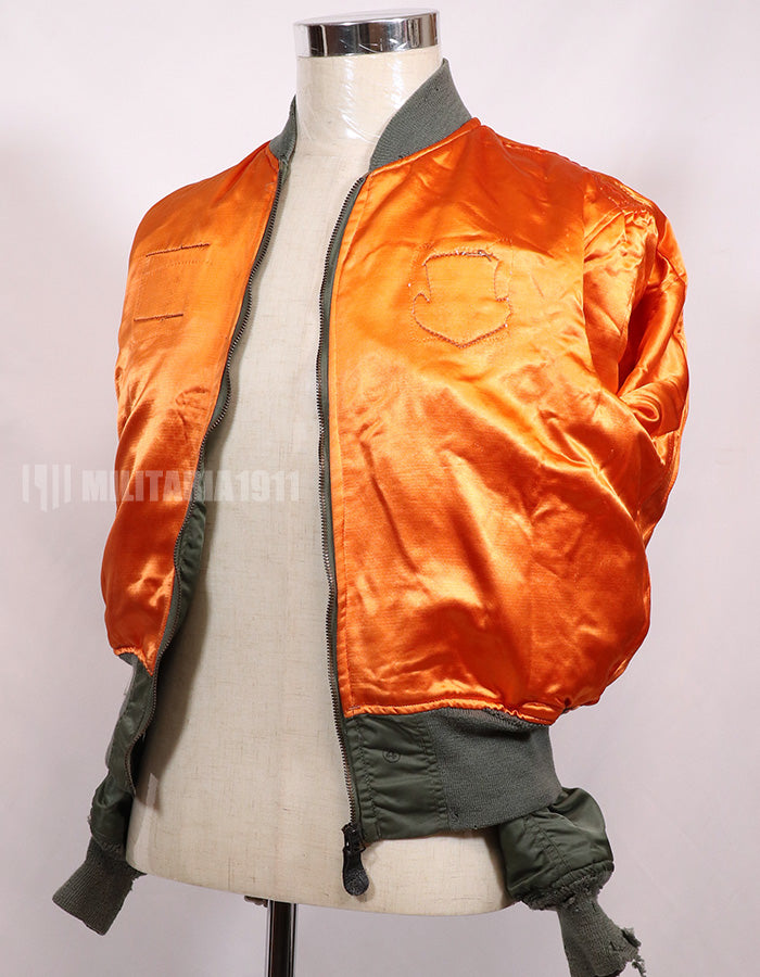 実物　1965年製　USAF L2-B フライトジャケット　パッチ付き（後付けあり）