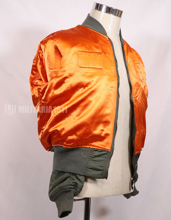 実物　1965年製　USAF L2-B フライトジャケット　パッチ付き（後付けあり）