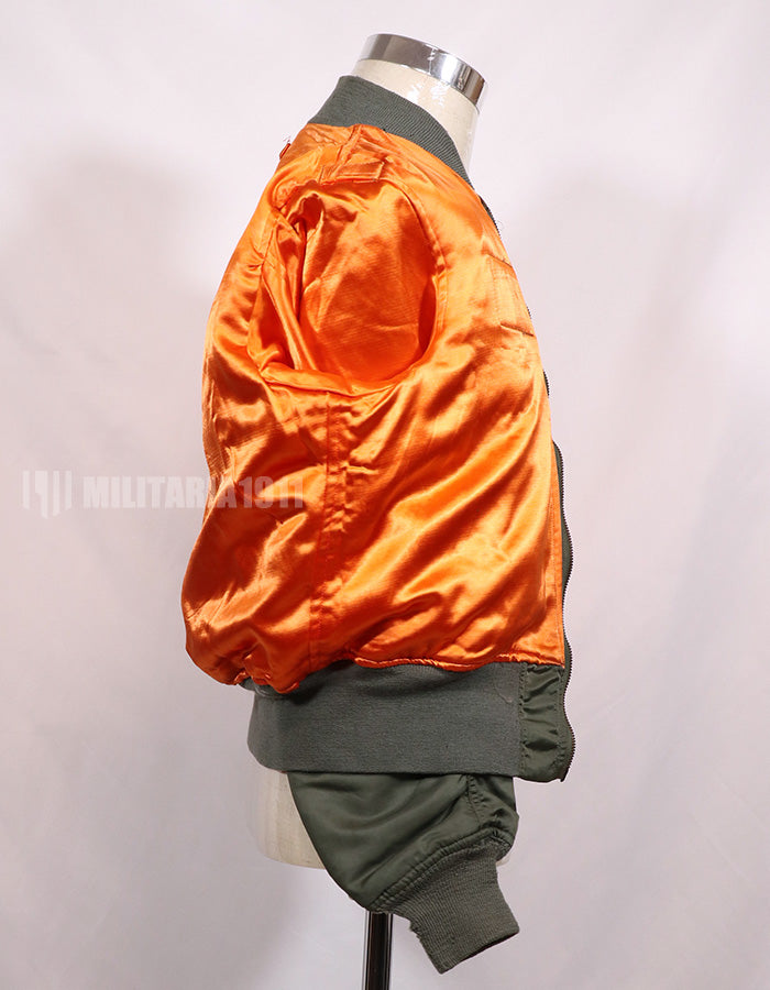 実物　1965年製　USAF L2-B フライトジャケット　パッチ付き（後付けあり）