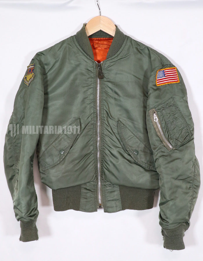 実物　1970年製 USAF L2-B フライトジャケット　パッチ付（後付け）