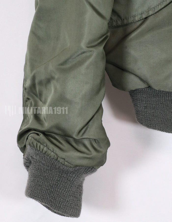 実物　1972年製　アメリカ空軍　L-2B  フライトジャケット　徽章付き（後付け）