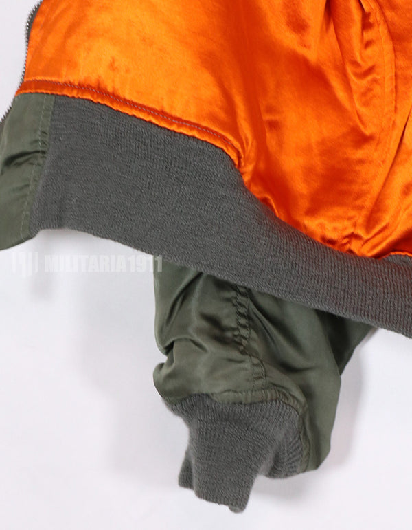 実物　1972年製　アメリカ空軍　L-2B  フライトジャケット　徽章付き（後付け）