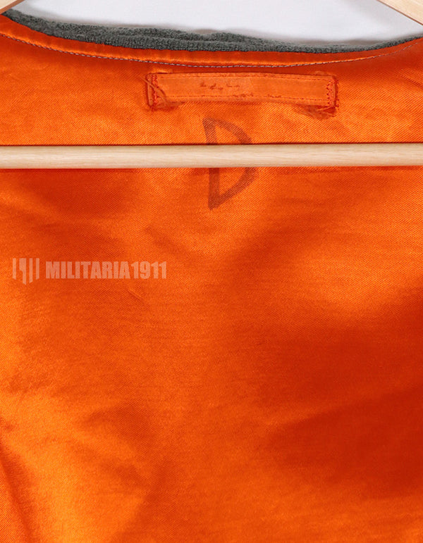 実物　1972年製　アメリカ空軍　L-2B  フライトジャケット　徽章付き（後付け）