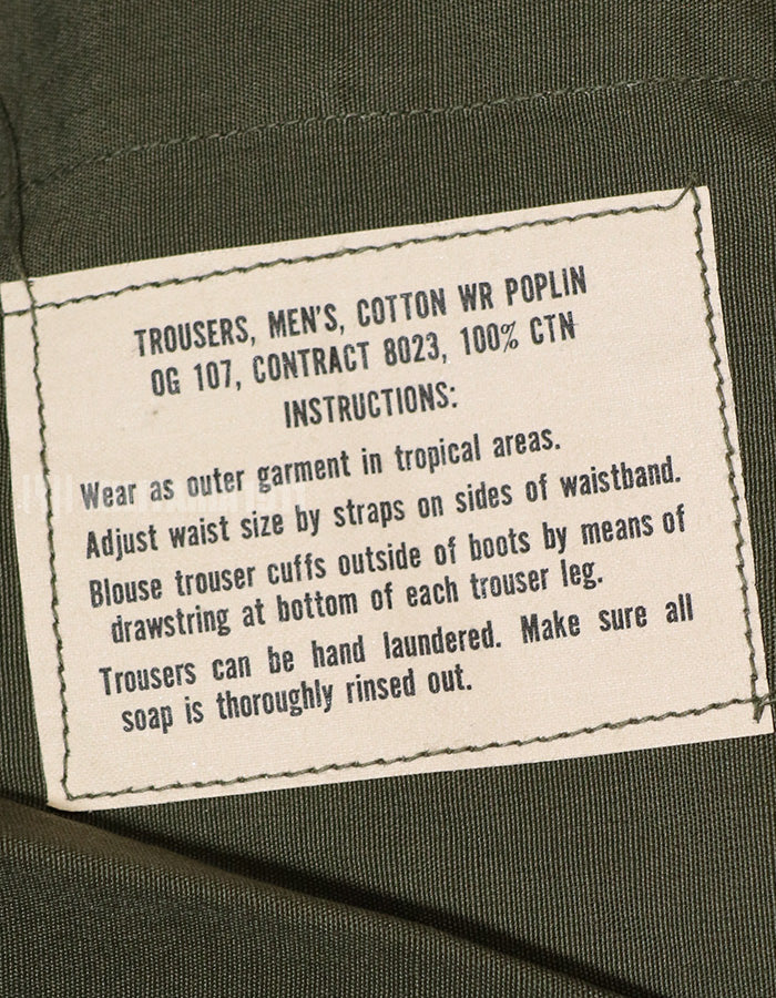 実物　中期型 3rd Model ジャングルファティーグ　パンツ　デッドストック品　希少大きめサイズ