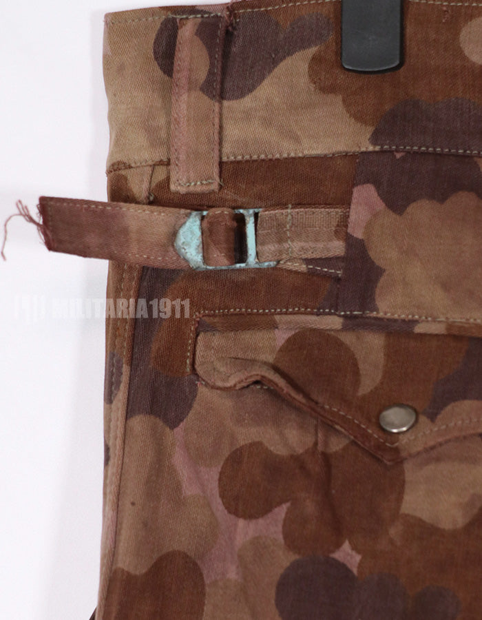 実物生地レプリカ　南ベトナム国家野戦憲兵　クラウド迷彩　フレンチカット　空挺パンツ