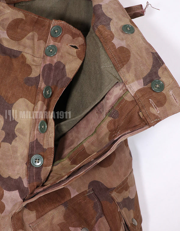実物生地レプリカ　南ベトナム国家野戦憲兵　クラウド迷彩　フレンチカット　空挺パンツ