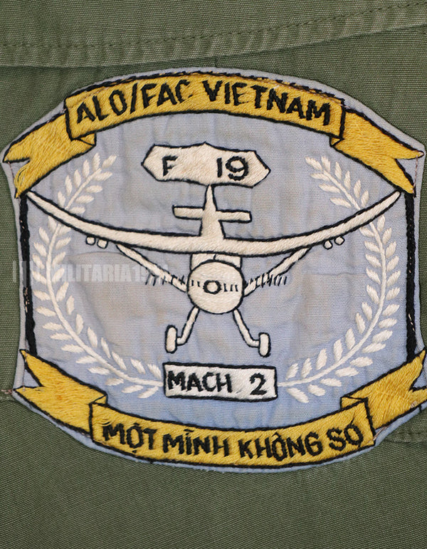 実物　1964年会計　1st Model ジャングルファティーグ　ジャケット　USAF パッチ付き（初付け）