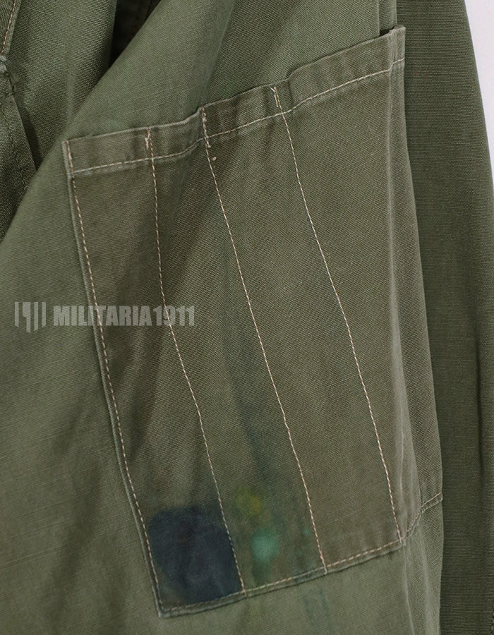 実物　1964年会計　1st Model ジャングルファティーグ　ジャケット　USAF パッチ付き（初付け）