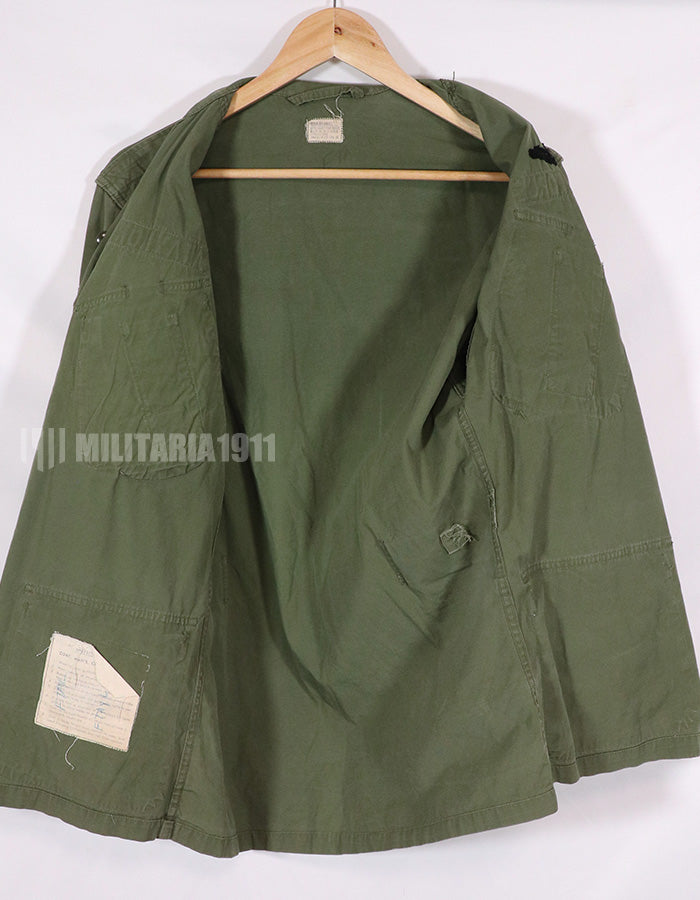 実物　1964年会計　1st Model ジャングルファティーグ　ジャケット　USAF パッチ付き（初付け）