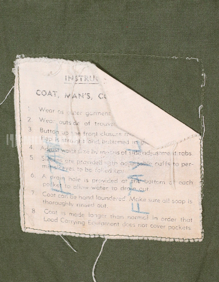 実物　1964年会計　1st Model ジャングルファティーグ　ジャケット　USAF パッチ付き（初付け）
