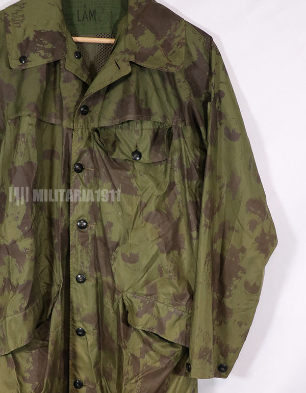 実物　1967年製　AATTV オーストラリア陸軍　迷彩レインコート　中古品　BRAMAC LTO VIC