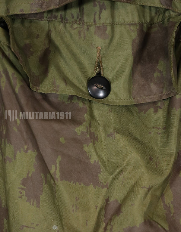 実物　1967年製　AATTV オーストラリア陸軍　迷彩レインコート　中古品　BRAMAC LTO VIC