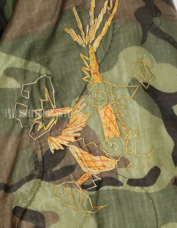 実物 ベトナムローカルメイド品　ベトナム戦争　スーバニアジャケット　68-69