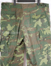 実物　1967年 ポップリン製　ERDL ジャングルファティーグパンツ　ジップフライ