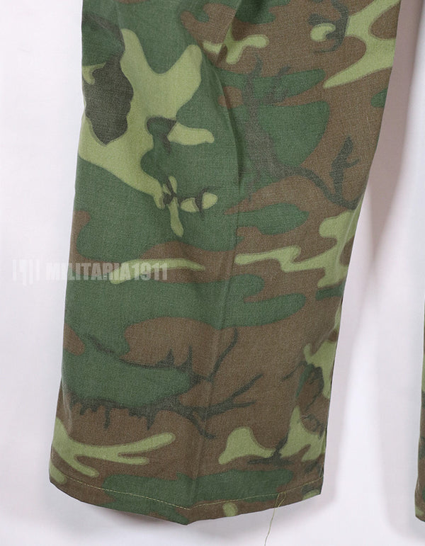 実物　1967年 ポップリン製　ERDL ジャングルファティーグパンツ　ジップフライ