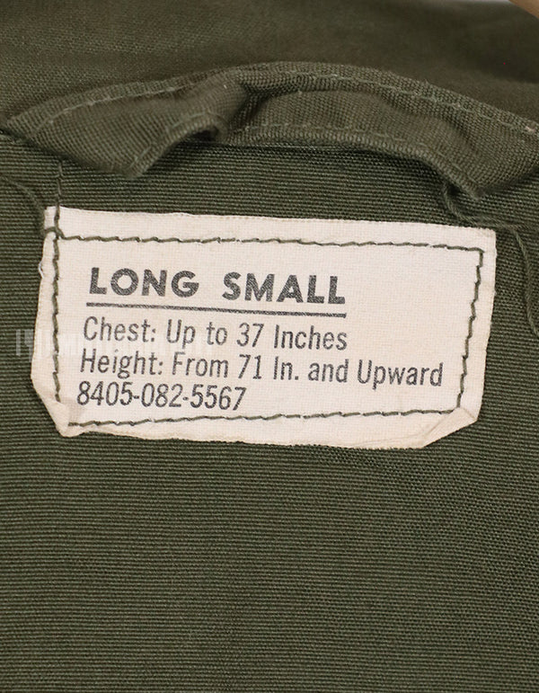 実物　1963年　1st Model ジャングルファティーグ　ジャケット　ミントコンディション