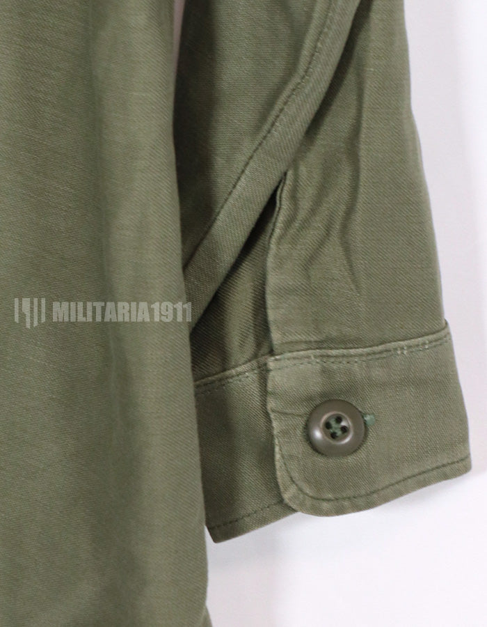 実物　1972年製　OG-107　ユーティリティシャツ　101空挺師団仕様（パッチ後付けあり）