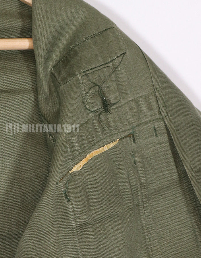 実物　1972年製　OG-107　ユーティリティシャツ　101空挺師団仕様（パッチ後付けあり）