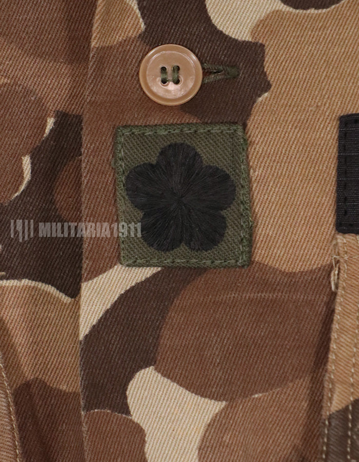 実物　南ベトナム　国家野戦憲兵　クラウド迷彩　シャツ　パッチはレプリカ