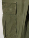 実物　1967年　ポップリン製　ジャングルファティーグ　パンツ　使用感あり　ボタン破損あり