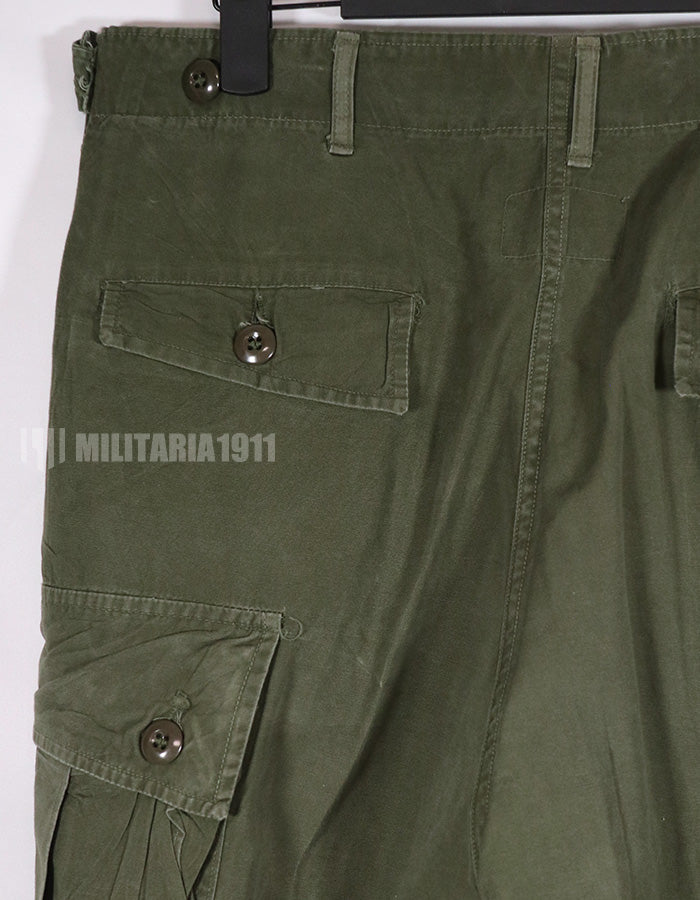 実物　1964年　1st Model ジャングルファティーグ　パンツ　使用感あり