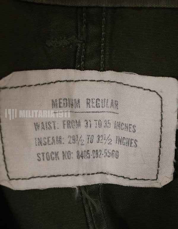 実物　1964年　1st Model ジャングルファティーグ　パンツ　使用感あり