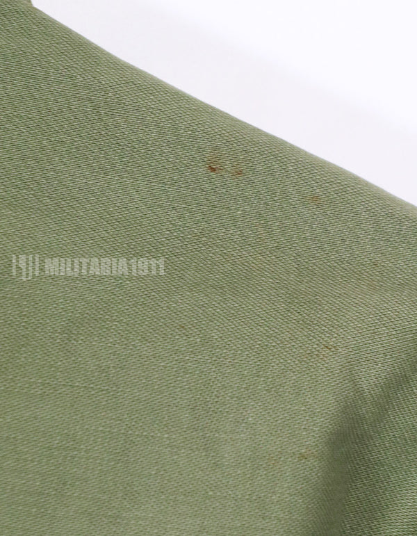 実物　アメリカ陸軍　ユーティリティシャツ　後付けパッチ付き　中古品