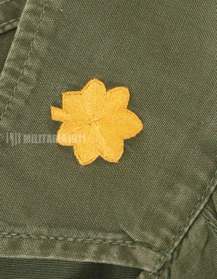 実物　3rd Model ジャングルファティーグジャケット ノンリップ　MACV パッチ付き　直接刺繍