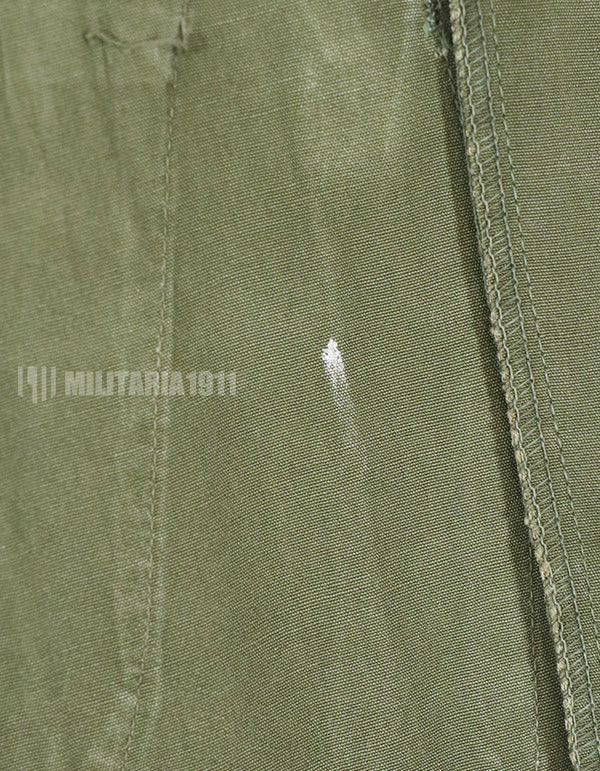 実物　3rd Model ジャングルファティーグジャケット ノンリップ　MACV パッチ付き　直接刺繍