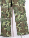実物　1967年　ポップリン製（ノンリップ）　ERDL ファティーグパンツ　サイズタグなし