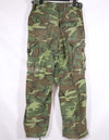 実物　1967年　ポップリン製（ノンリップ）　ERDL ファティーグパンツ　サイズタグなし