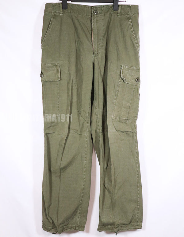 実物　初期型カット改造品　4th Model ジャングルファティーグパンツ　リップストップ生地