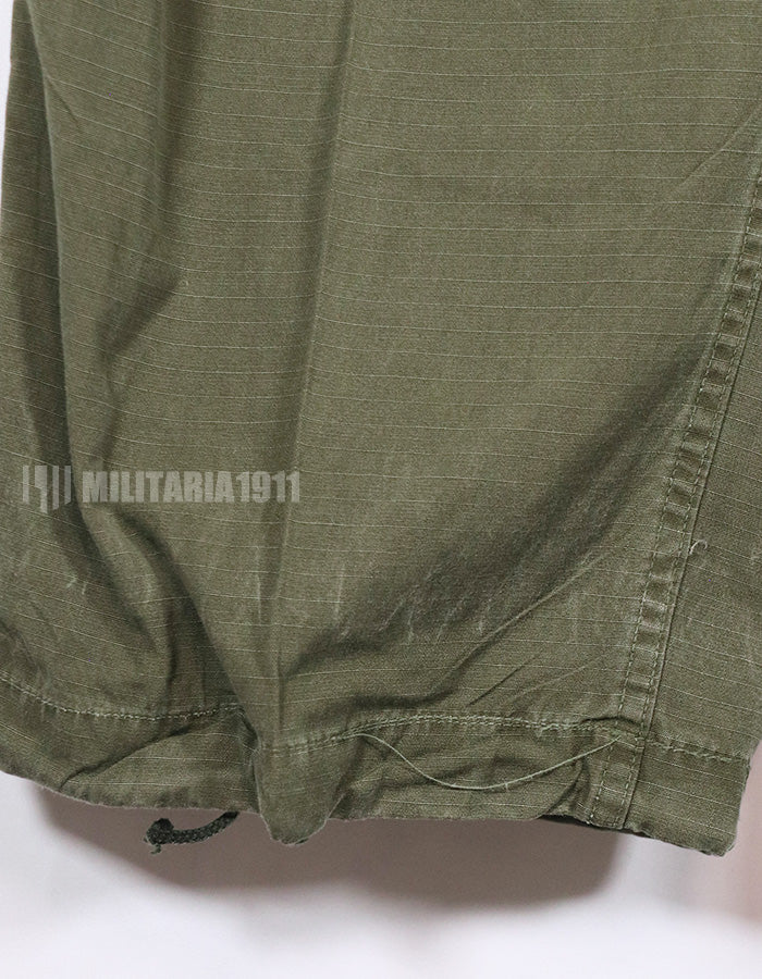 実物　初期型カット改造品　4th Model ジャングルファティーグパンツ　リップストップ生地