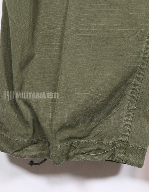 実物　初期型カット改造品　4th Model ジャングルファティーグパンツ　リップストップ生地