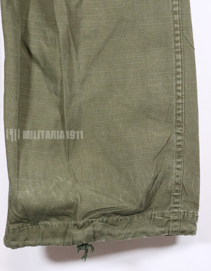 実物　初期型カット改造品　4th Model ジャングルファティーグパンツ　リップストップ生地