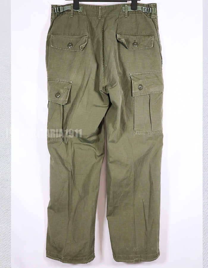 実物　初期型カット改造品　4th Model ジャングルファティーグパンツ　リップストップ生地
