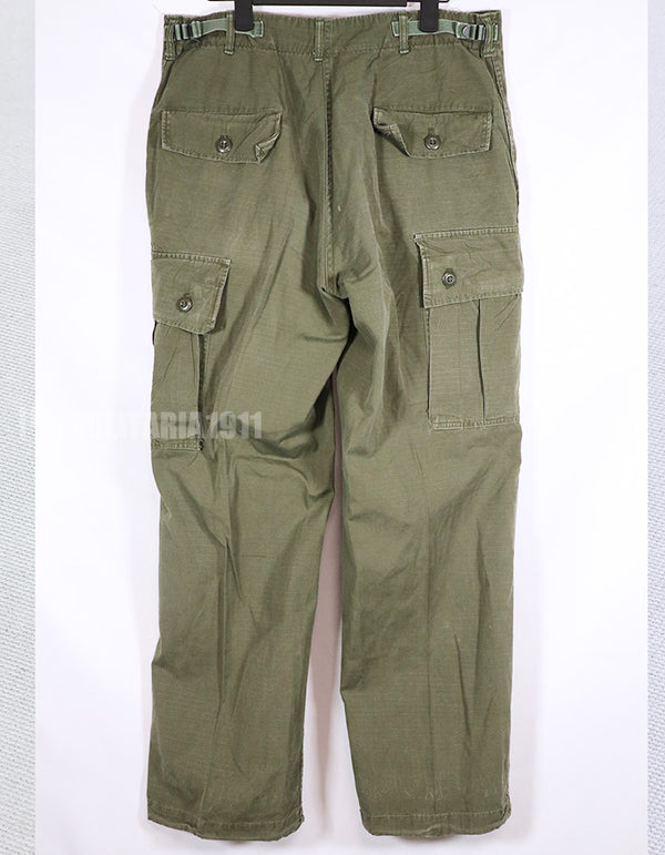 実物　初期型カット改造品　4th Model ジャングルファティーグパンツ　リップストップ生地