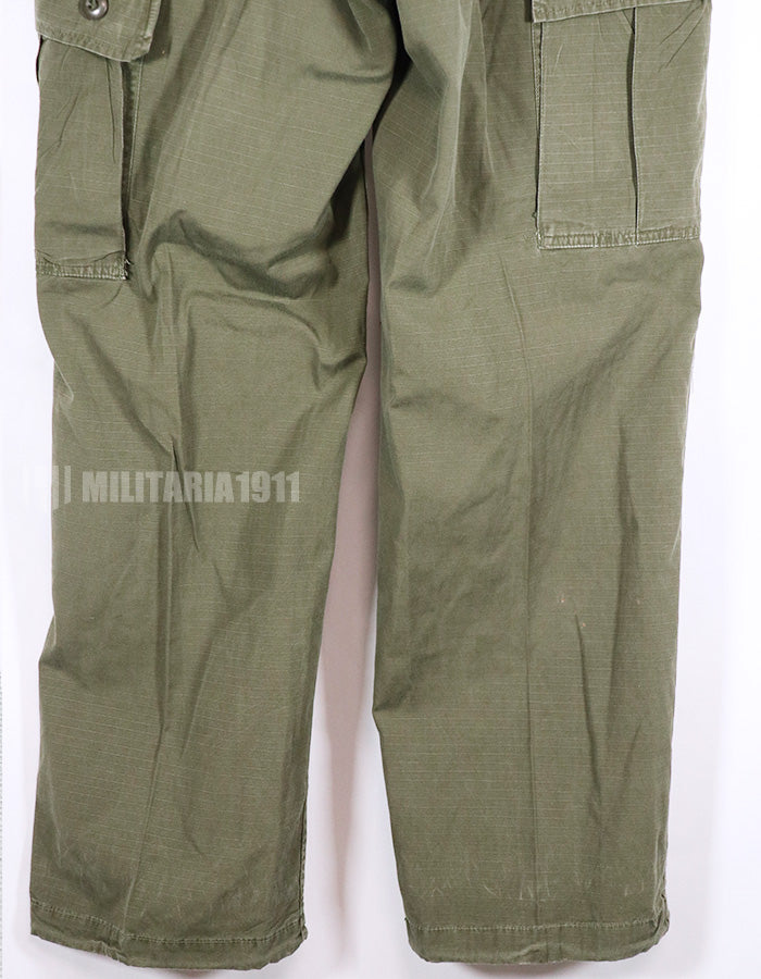 実物　初期型カット改造品　4th Model ジャングルファティーグパンツ　リップストップ生地