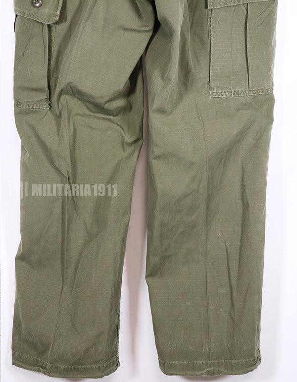 実物　初期型カット改造品　4th Model ジャングルファティーグパンツ　リップストップ生地