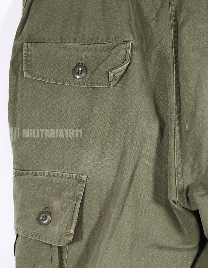 実物　初期型カット改造品　4th Model ジャングルファティーグパンツ　リップストップ生地