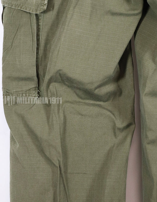 実物　初期型カット改造品　4th Model ジャングルファティーグパンツ　リップストップ生地