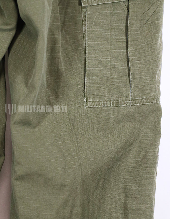 実物　初期型カット改造品　4th Model ジャングルファティーグパンツ　リップストップ生地