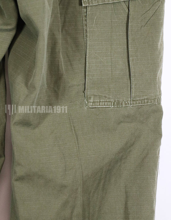 実物　初期型カット改造品　4th Model ジャングルファティーグパンツ　リップストップ生地