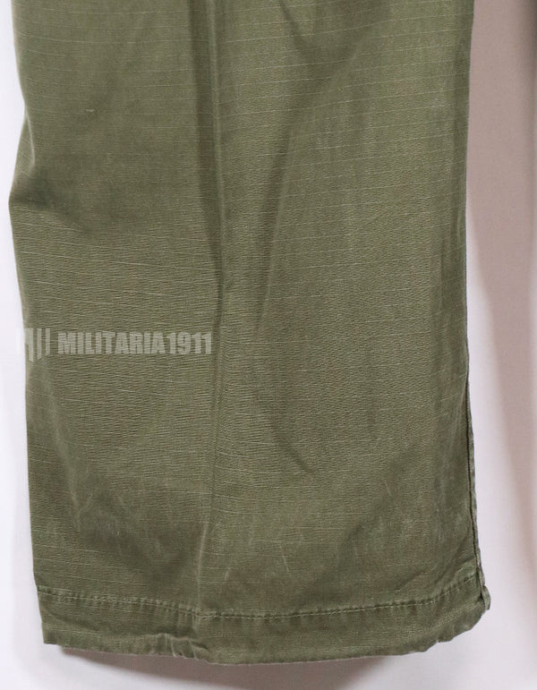 実物　初期型カット改造品　4th Model ジャングルファティーグパンツ　リップストップ生地